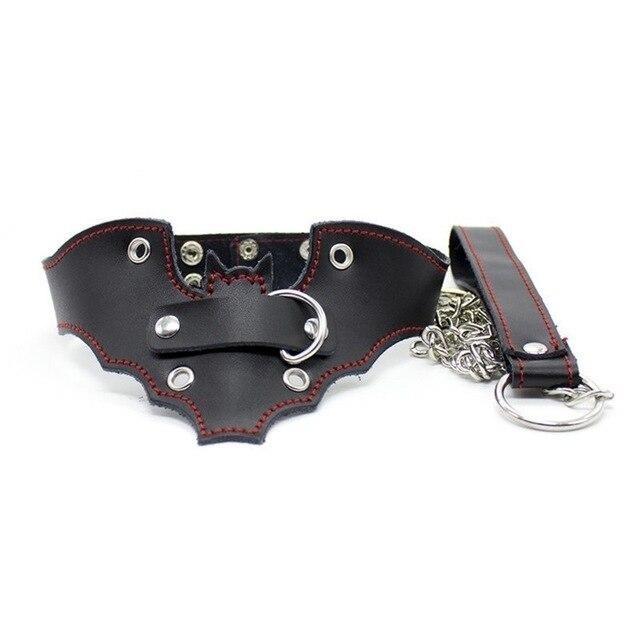 Designer BDSM Collar & Leash — product view 2