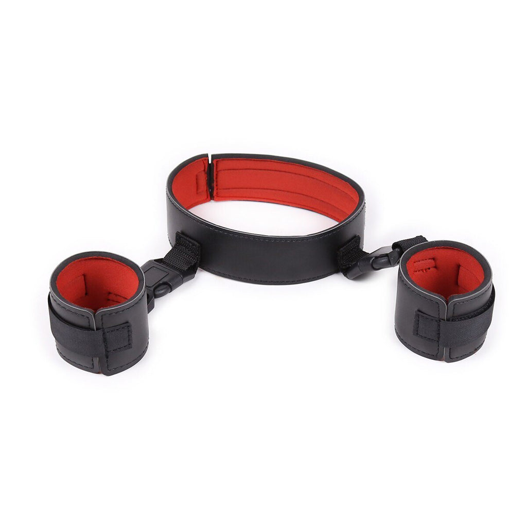 BDSM Collar & Cuff Set — product view 2