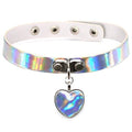Holographic Choker Heart — product view 3