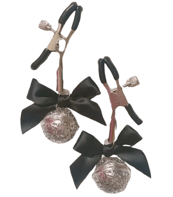 Ribbon & Bell Nipple Clamps — product view 2