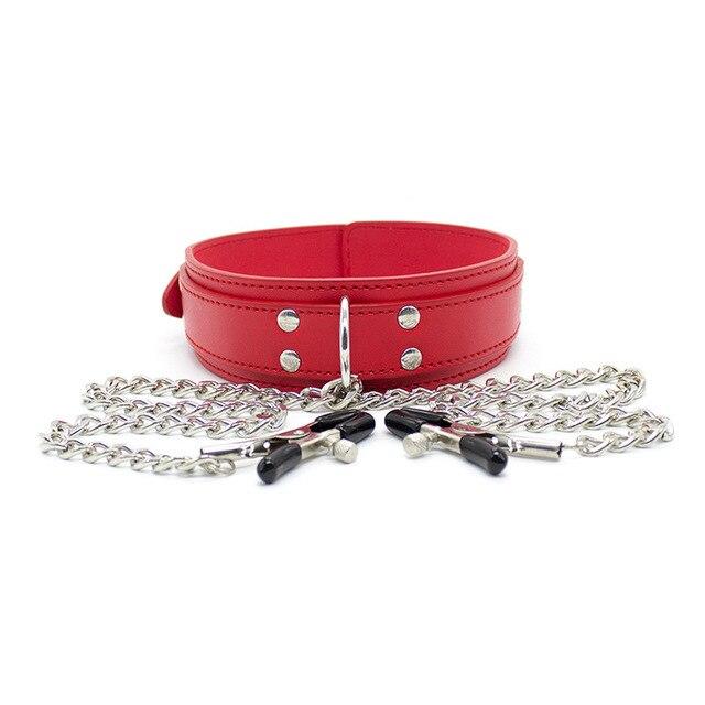Pinzas para pezones con collar — vista 3 del producto