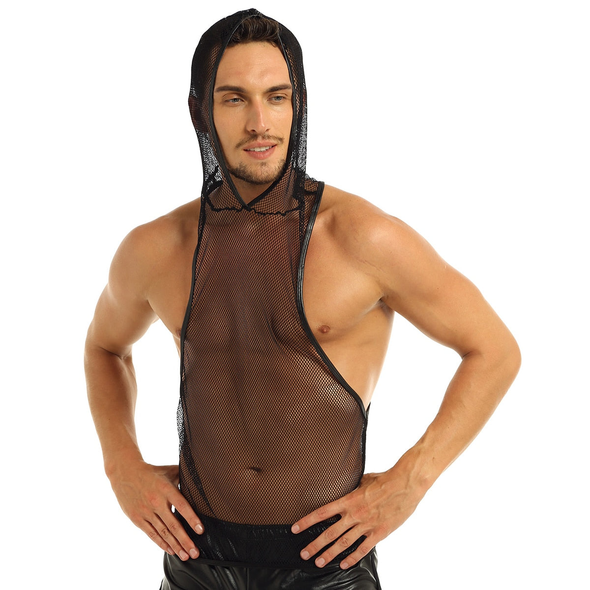 Men's Fishnet Fetish Outfit — product view 4
