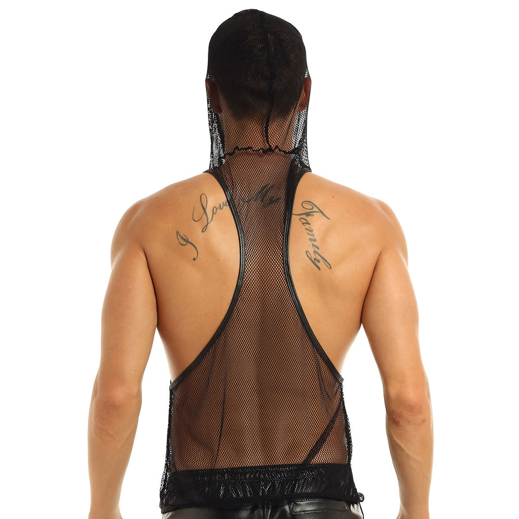 Men's Fishnet Fetish Outfit — product view 3