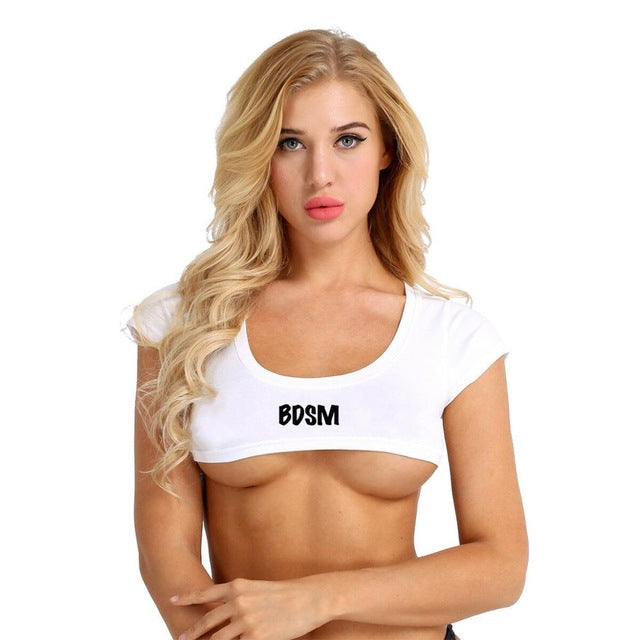 Crop Top BDSM Black — product view 5