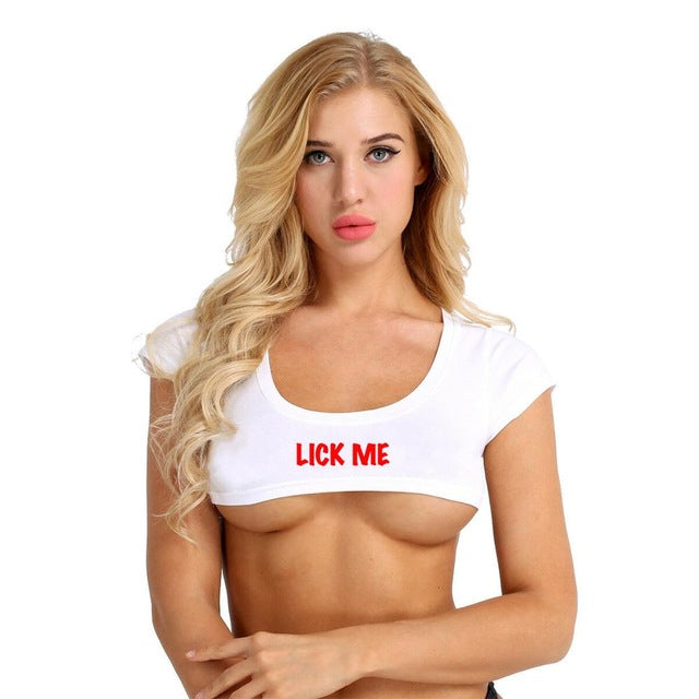 Crop Top BDSM Red — product view 2