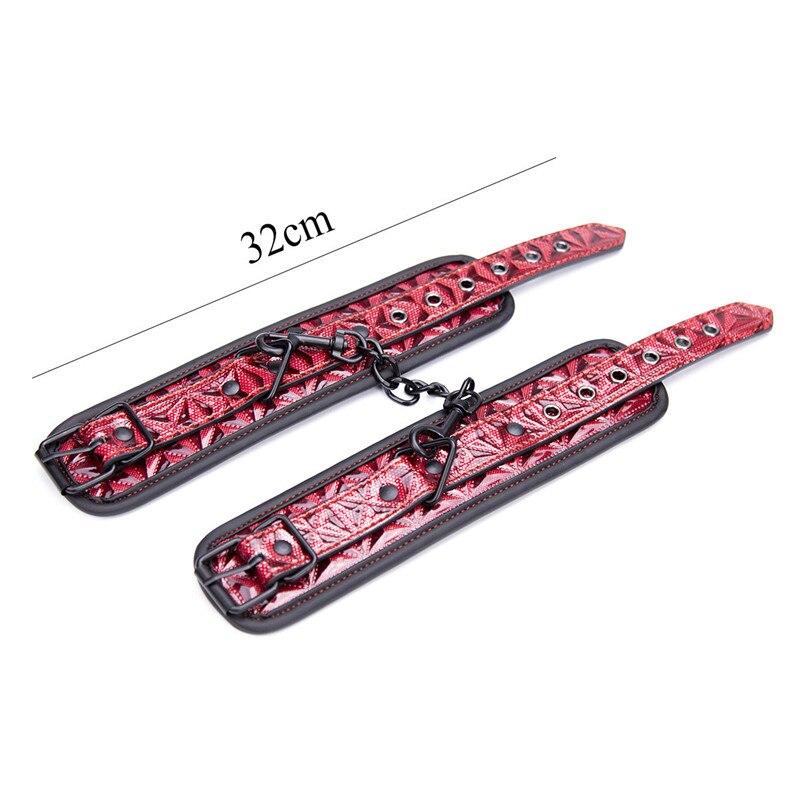 BDSM-kit med spreader bar och bojor — produktvy 4