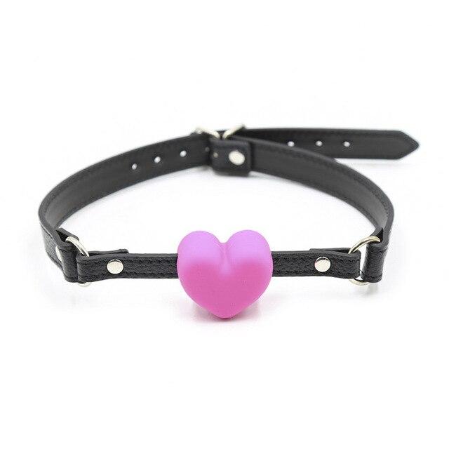Heart Ball Gag — product view 2