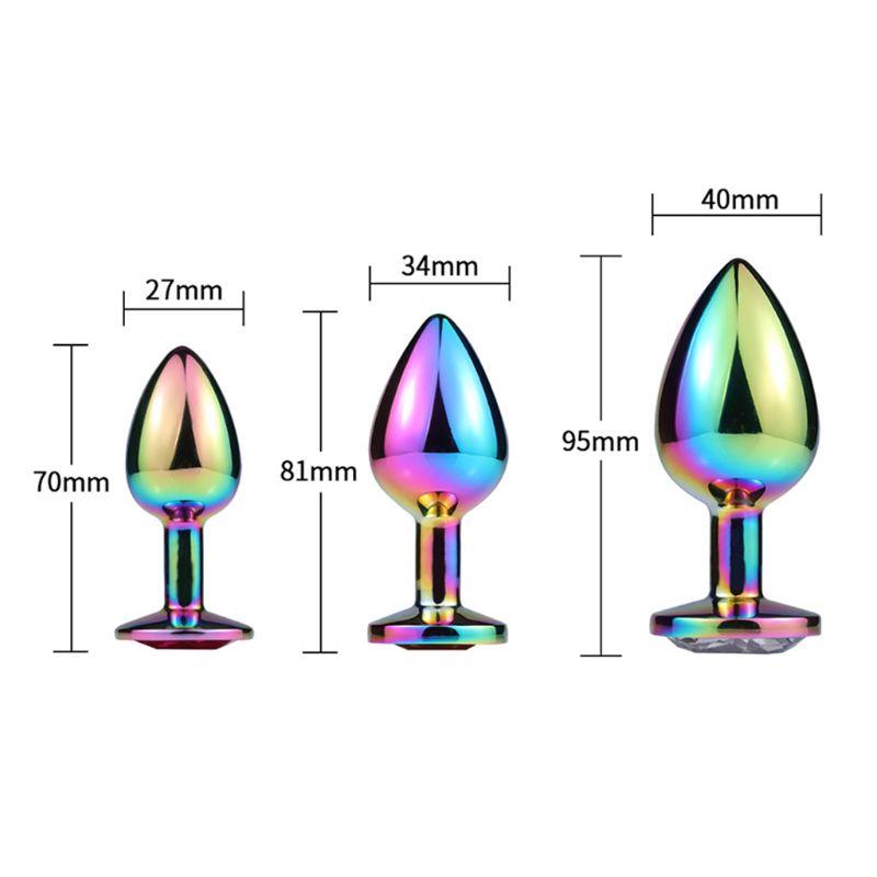 Rainbow Butt Plug — product view 3