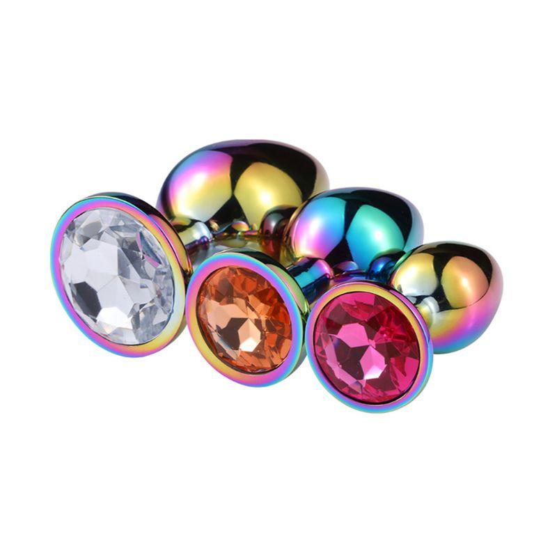 Rainbow Butt Plug — product view 2