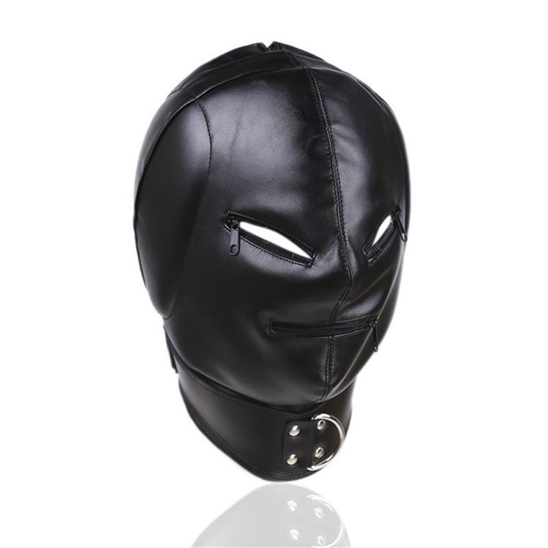 Vinyl Bondage Hood — product view 4