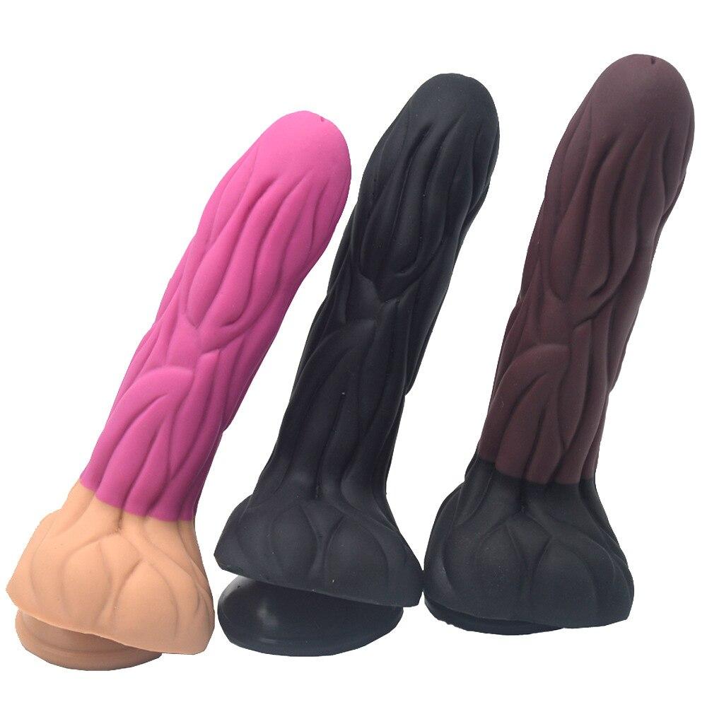 Ribbed Suction Cup Dildo — product view 4