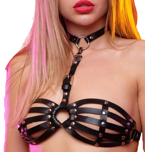 BDSM Body Harness for Women — product view 2