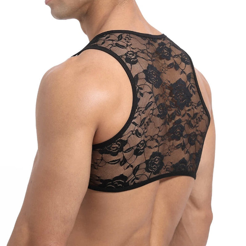 Sissy Crop Top Men's Fetish Outfit — product view 2