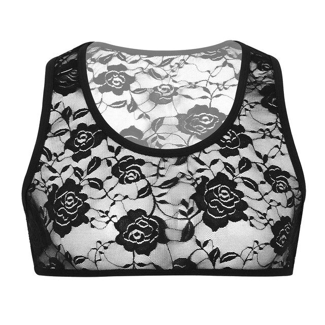 Sissy Crop Top Men's Fetish Outfit — product view 4