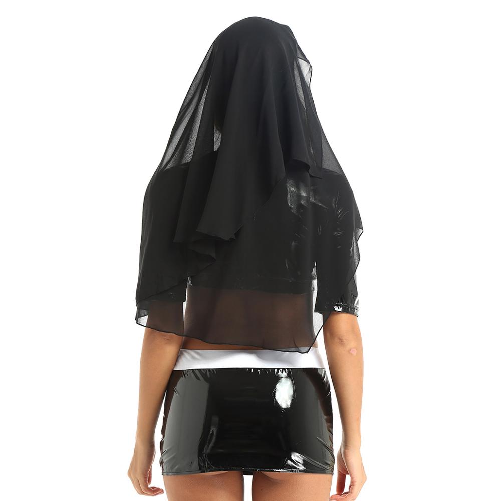 Vinyl Nun Costume — product view 3