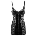 Vinyyli-kellopuku Lace Open-back — tuotenäkymä 4
