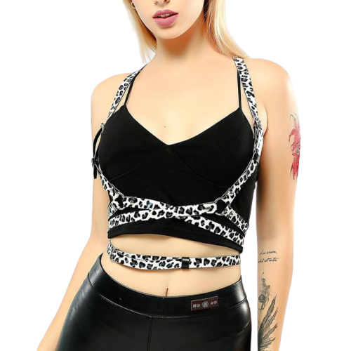 Leopard Body Harness for Women — product view 3