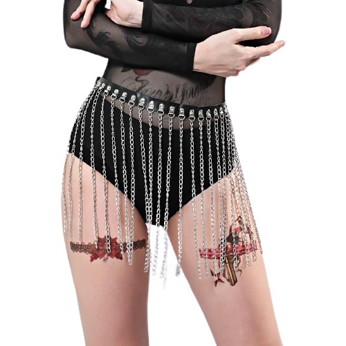 BDSM Skirt Chain Women's Body Harness — product image