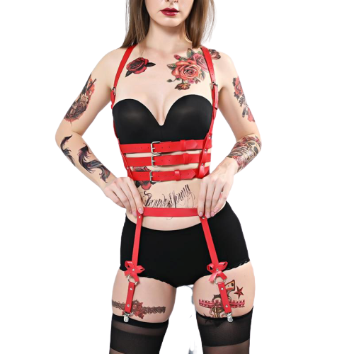Submissive Body Harness for Women — product view 2