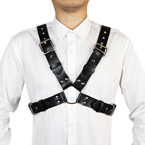 Cross Fetish Harness for Mænd - produkt billede
