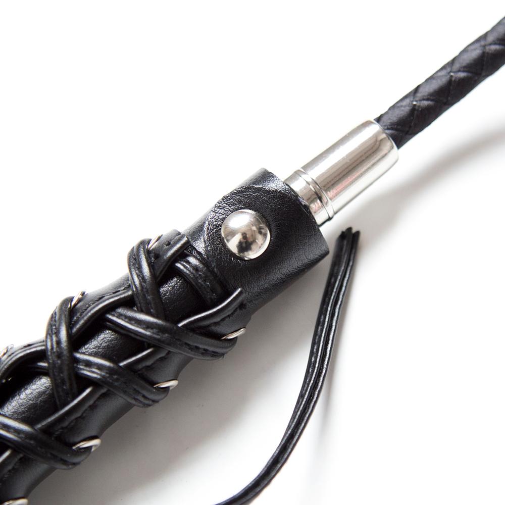 Braided BDSM Riding Crop — product view 4