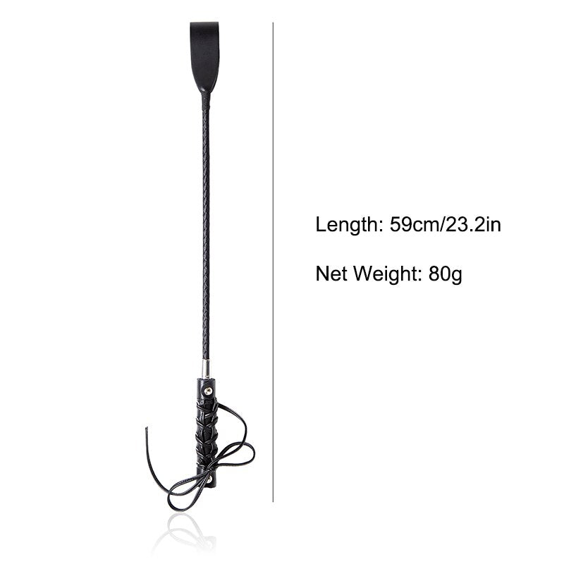 Braided BDSM Riding Crop — product view 6