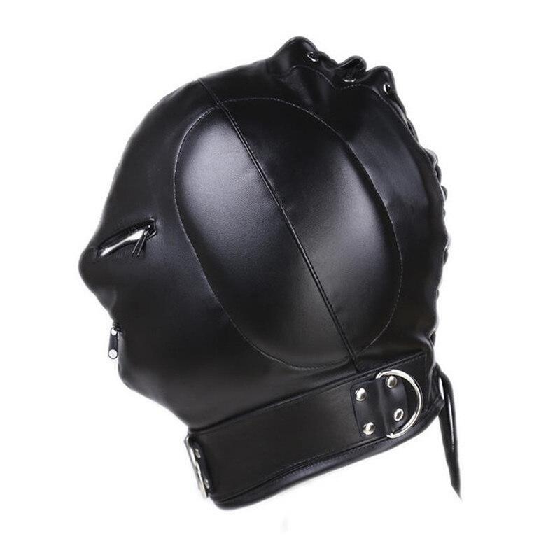 Vinyl Bondage Hood — product view 3