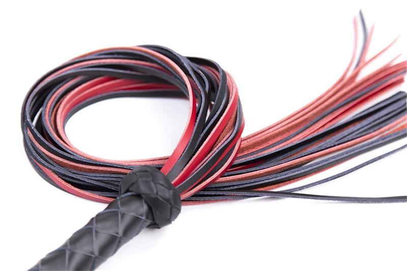 Leather BDSM Flogger — product view 2