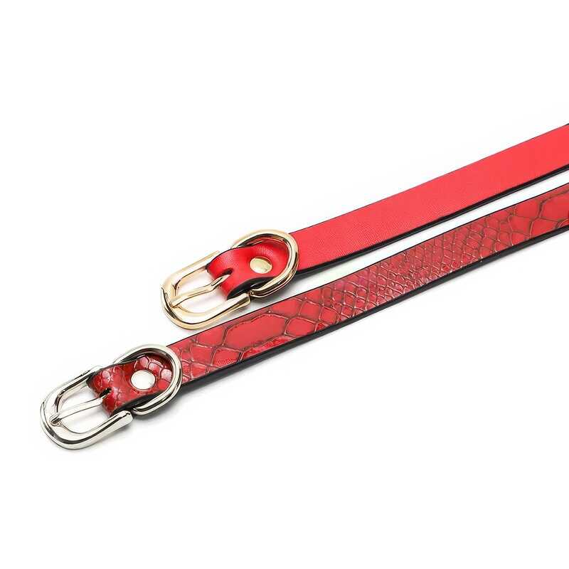 Luxury Red BDSM Mask — product view 9