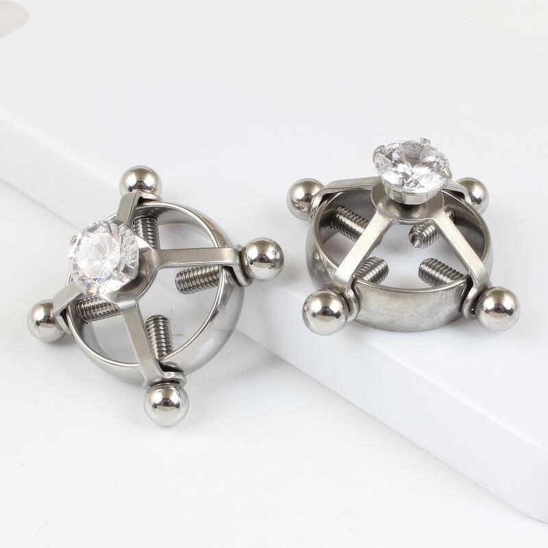 Screw-Adjustable Nipple Clamps — product view 2