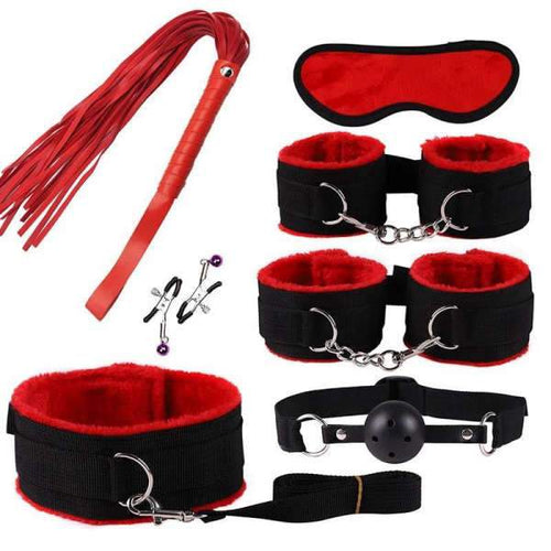 7-stykke bondage kit — produktbillede