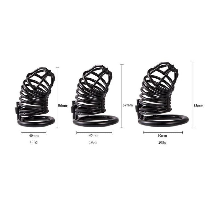 Silver Chastity Cage — product view 4