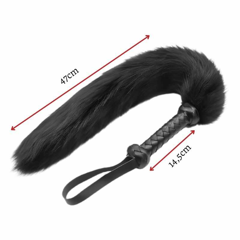 Fox Tail BDSM Whip — product view 4