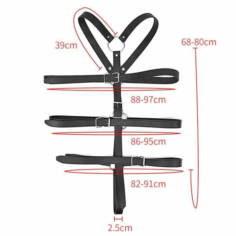 One- stykke bondage harness — produktvisning 6