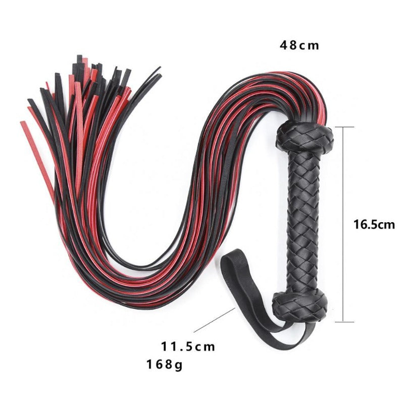 Martinet BDSM en Similicuir Tressé — vue du produit 5