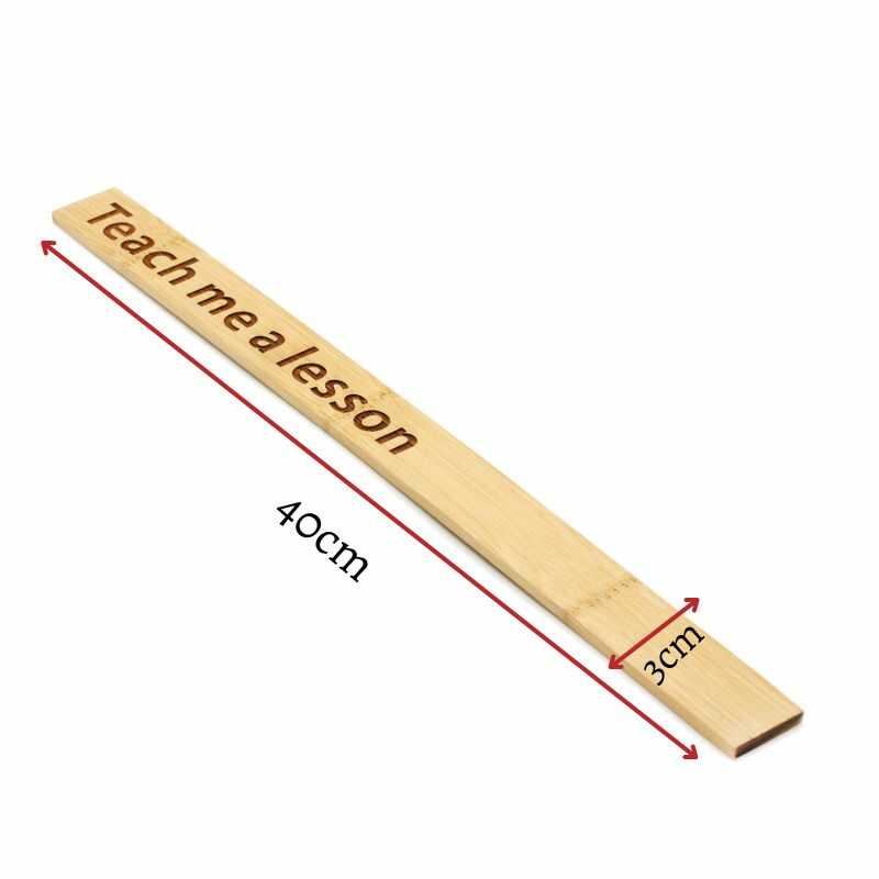 Wooden Punishment Spanking Paddle — product view 2