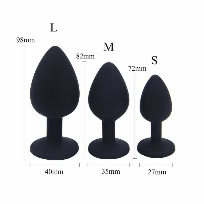 Kit de Plugs Anaux en Silicone — vue du produit 3