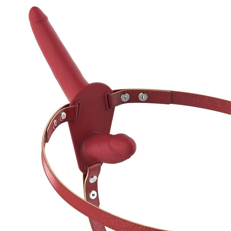 Rød strap- On Dildo for kvinder — produktvisning 2