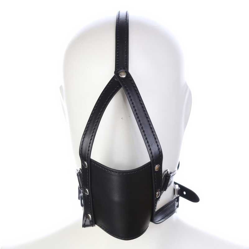 Harness Leather Ball Gag — product view 3