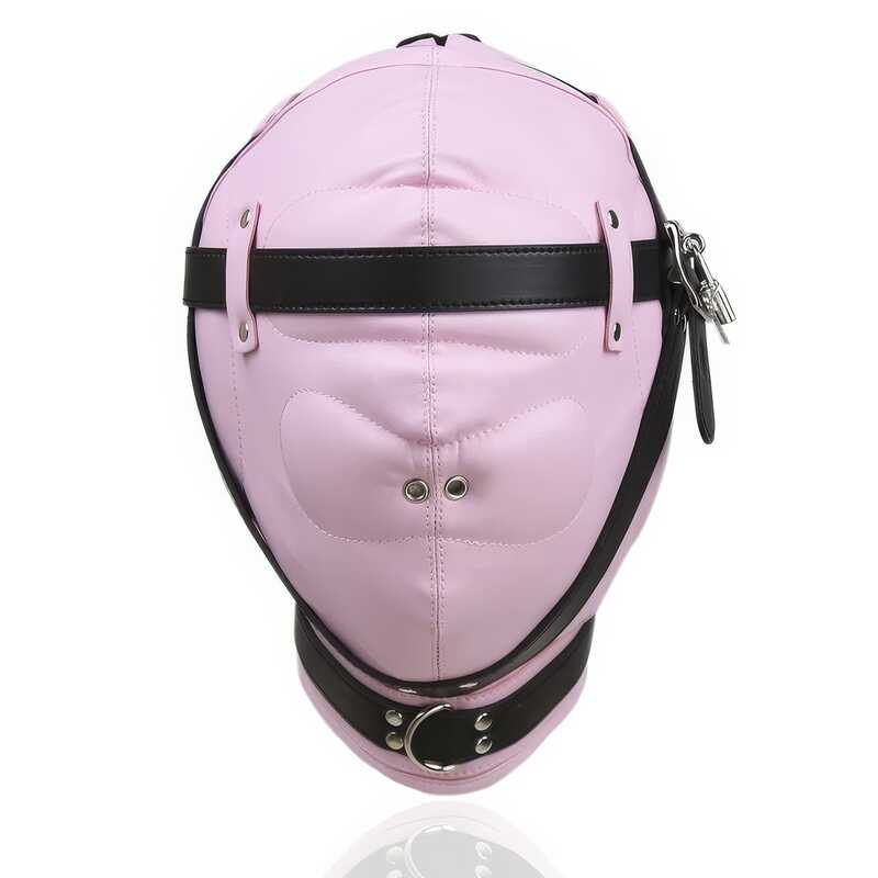 Różowy kaptur BDSM — widok produktu 2