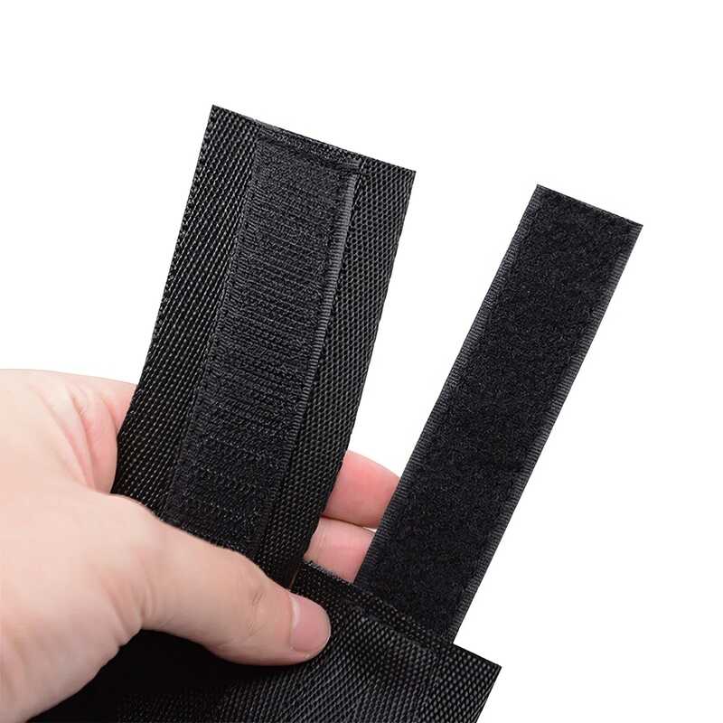 Sujeción bondage cruzada de velcro — vista 3 del producto