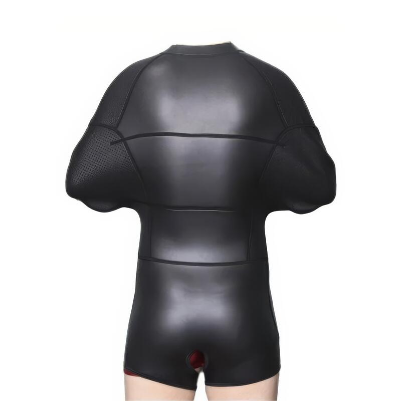Crotchless Neoprene Bondage Straitjacket — product view 3