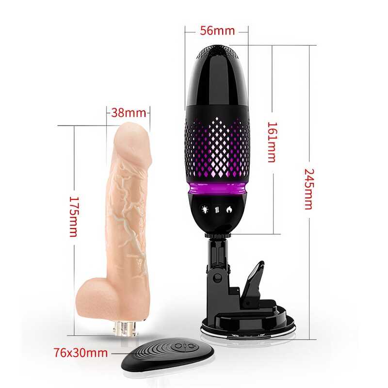 Macchine del sesso telescopiche con dildo — vista prodotto 6