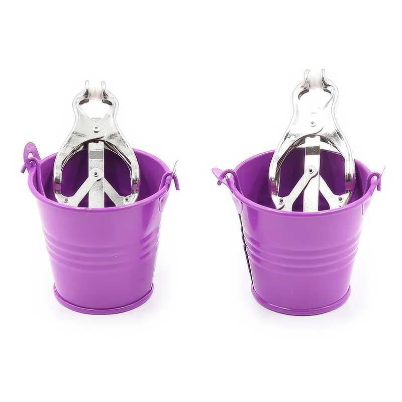 Nipple Clamps with Hanging Buckets — product view 8