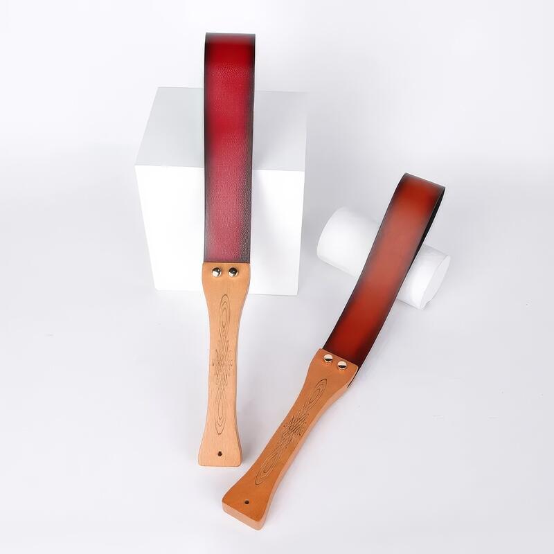 Leather Ombre Spanking Paddle — product view 2