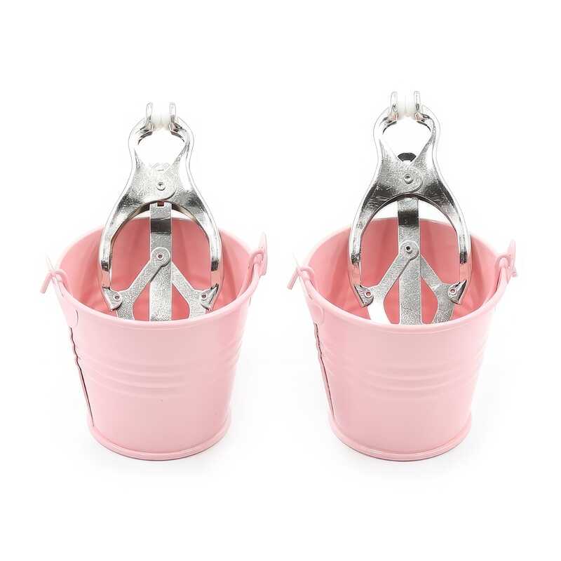 Nipple Clamps with Hanging Buckets — product view 4
