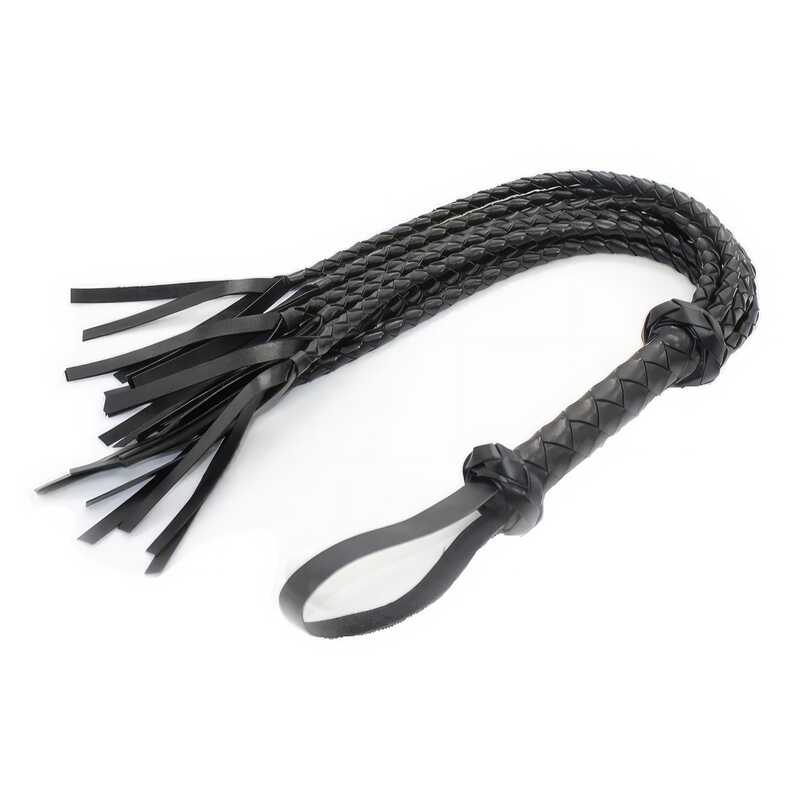 Braided BDSM Whip — product view 6