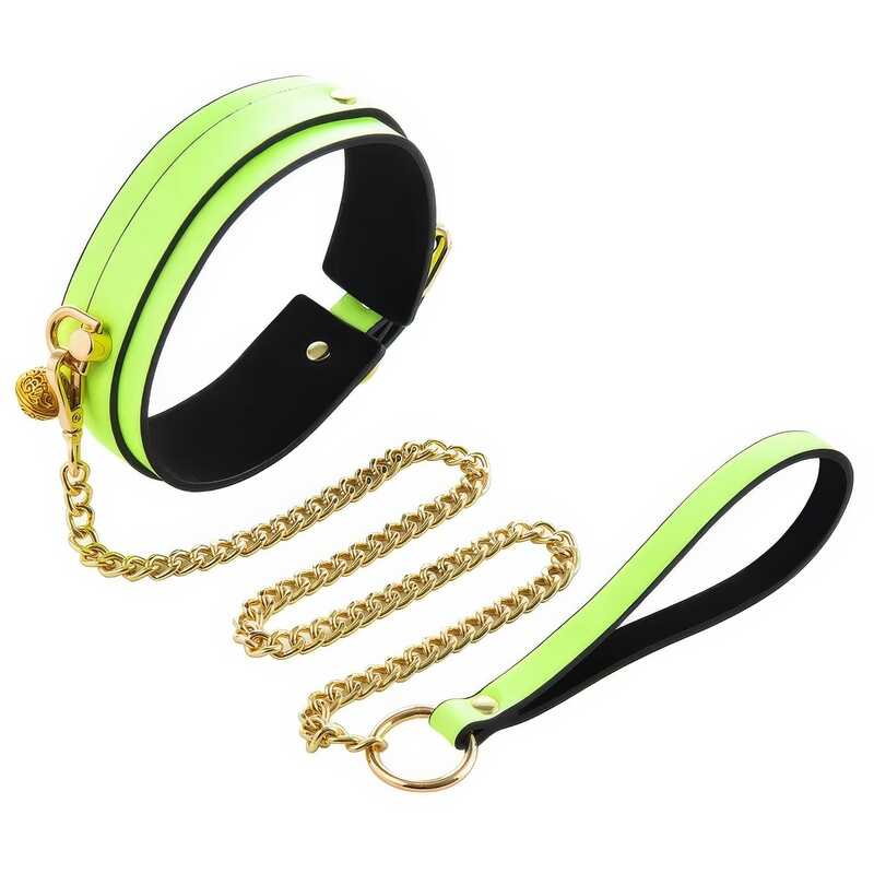 Glow- in- the- dark BDSM Collar - produktvisning 3