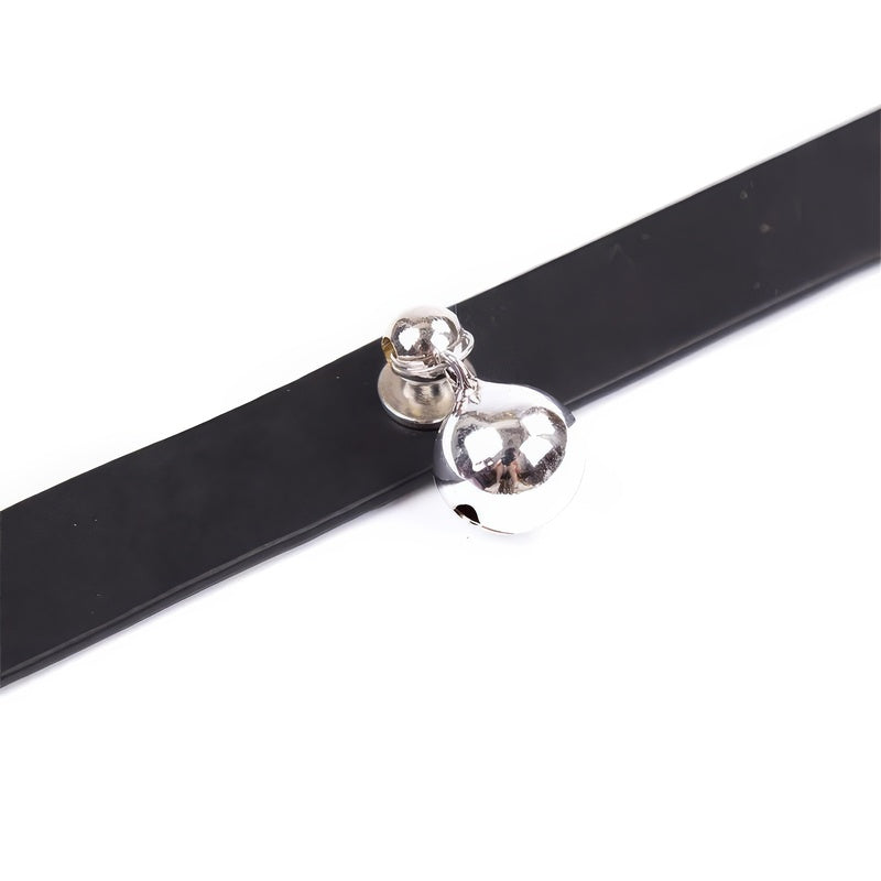 With Bell BDSM Collar — product view 3
